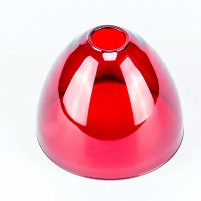 Produktbild von Glasschirm rot G9 E14 Lampenglas Schirm Ersatzglas 7cm ø 29mm Loch