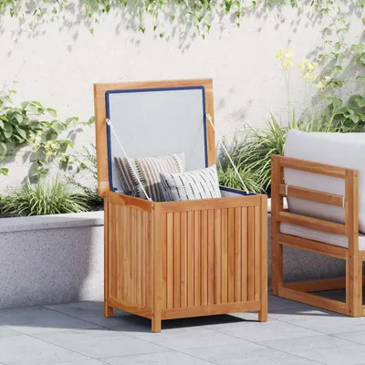 Produktbild von vidaXL Gartenbox 60x50x58 cm Massivholz Teak