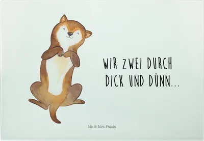 Produktbild von Mr. & Mrs. Panda Brotzeitplatte Hund Streicheln - Weiß - Geschenk, Niedlich, Süß, Schneidebrett, Frühstücksbrett, Bauch, Servierplatte, Glas, Schneideplatte, Sprüche