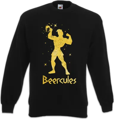 Produktbild von Urban Backwoods Beercules, Sweatshirt, Farbe: Schwarz, Größe: L