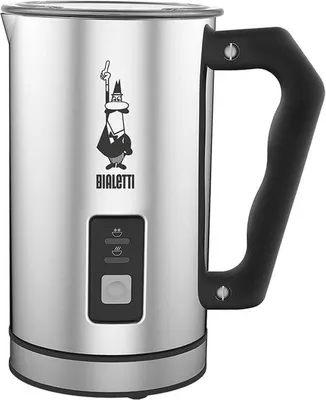 Obrázok produktu pre Elektrický napeník mlieka 240 ml – nerezová oceľ – 500 W pre dokonalé napenenie mlieka
