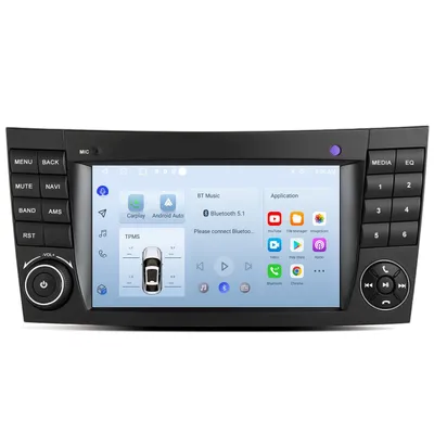 Obrázok produktu pre 7 Palcové Android Rádio 32GB Mercedes W211 Carplay Navigácia Android Auto Bluetooth WiFi
