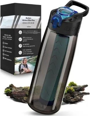 Image de Kit de filtration d'eau d'extérieur avec système de purification d'eau à fabriquer soi-même, pour les situations d'urgence et le camping - Système de filtration d'eau de 650 litres