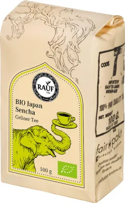Produktbild von Rauf Tee Grüner Tee Japan Sencha Bio