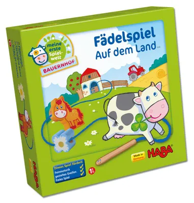 Produktbild von HABA Fädelspiel Auf dem Land