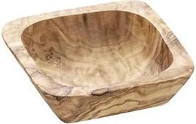 Produktbild von APS 1013 Schale OLIVE, 7,5 x 7,5 cm, Höhe 2,5 cm, Olivenholz, naturbedingte Abweichung in Form, Maserung und Größe