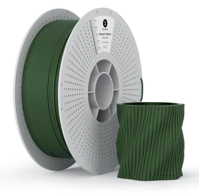 Image de Filament PLA - 1,75 mm +/- 0,03 mm - 1 kg - Vert clair