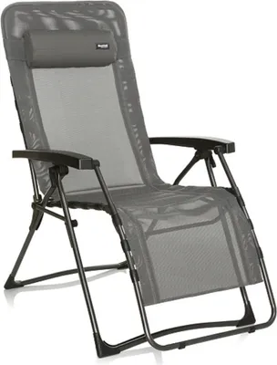 Produktbild von WESTFIELD® Relaxliege XL anthrazit Textil belastbar bis 140kg