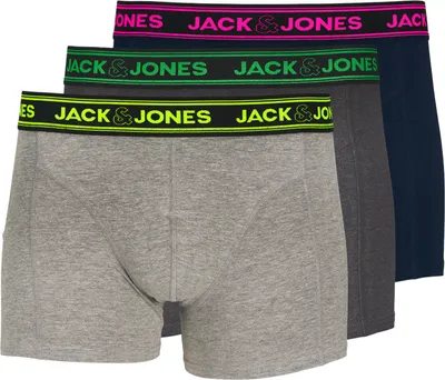 Image de Jack & Jones 3-Pack Jacethan Boxers Multicolore - Grand M