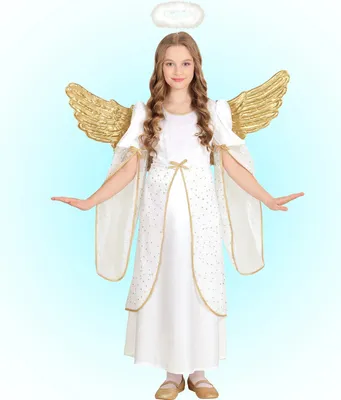 Produktbild von Goldener Engel Emilia Mädchenkostüm