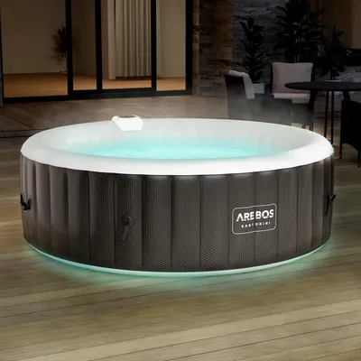 Produktbild von Arebos AR-HE-SPA6RL, Schwarz, 650 mm, 26 kg