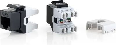 Obrázok produktu pre Vybaviť Cat6 netienený keystone konektor LSA