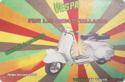 Obrázek produktu pro Dekorační tabule VESPA C018