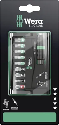 Produktbild von WERA Bit-Check 10 BiTorsion 3 SB