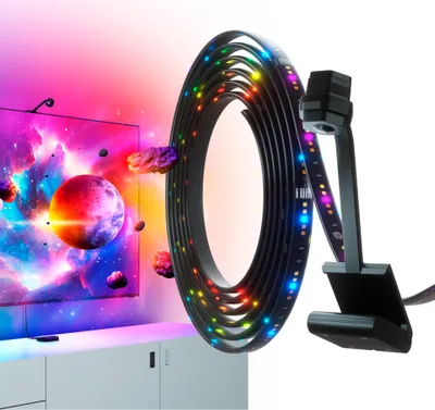 Produktbild von Nanoleaf 4D Screen Mirror + Light Strip Kit for 85 /216 cm