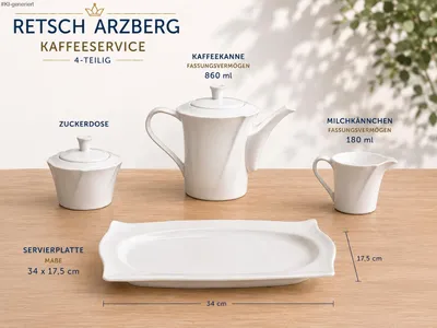 Produktbild von Retsch Arzberg Kaffeeservice 4-teilig – Zubehörset