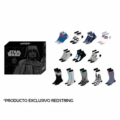 Produktbild von Adventskalender Socken/ Star Wars Geschenkbox Grö ß e: 41/46
