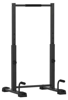 Obrázok produktu pre Dipbar – stojany na drepy a paralety – nastaviteľné, výška 93–117 cm, maximálna nosnosť až 540 kg