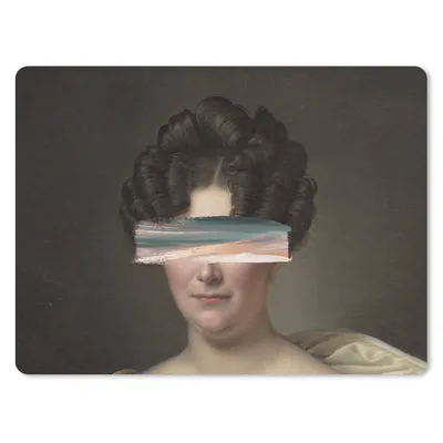 Produktbild von MuchoWow® Mauspad Mousepad Johanna Henriëtte Engelen - Dubois Drahonet - Pastell 23x19 cm - Mousepads - Maus Mat - Pad - Mausunterlage - Schreibtischunterlage - Mauspad