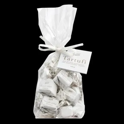 Produktbild von Viani Tartufi Dolci Bianchi 200 g – Italienische weiße Trüffelpralinen, handgemacht, cremige Schokolade, Gourmet-Süßigkeit