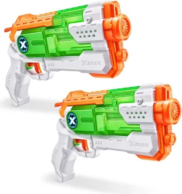 Produktbild von Zuru Wasserpistole X-Shot Fast-Fill Micro 2er Set