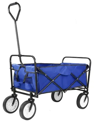 Produktbild von Bolderkar - Bollerwagen - Klappbarer - Gartencar - 262 Liter - Gartenwagen - Gartentrolley