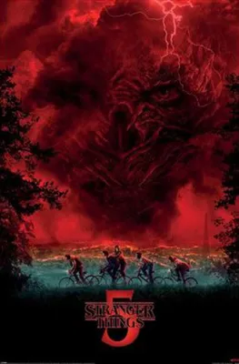 Image de Stranger Things - Vecna Sky - 61x91,5cm - Affiche Poster