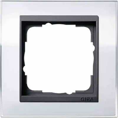Image de Gira Cadre de finition simple blanc 0211728