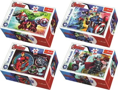 Immagine prodotto di TREFL Puzzle Avengers: i quattro forti 54 pezzi