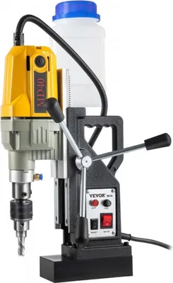 Immagine prodotto di Carotatrice magnetica elettrica - Carotatrice - Punta diamantata - 36×28×12 cm - Con sistema di raffreddamento - 1100 W - Diametro di foratura 40 mm - Profondità di foratura 55 mm