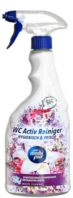 Obrázek produktu pro Ambi Pur Spray do łazienki White Flowers, 750ml (PRODUKT Z NIEMIEC)