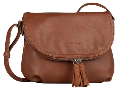 Productafbeelding van Tom Tailor handtas, schoudertas, dameshandtas, medium bruin, cognac, lari