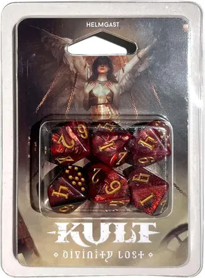 Image de KULT Divinity Lost Archetype Dice Set Inferno - Jeu de dés