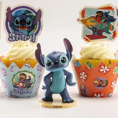 Produktbild von Dekora Tortendeko Stitch Figur aus PVC ca. 9cm