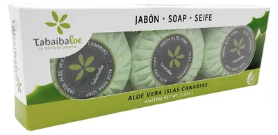 Image de Tabaibaloe Savon à l'aloe vera 3x 100g
