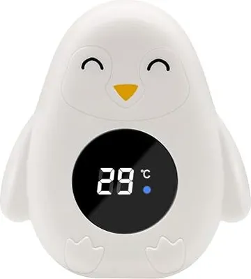 Produktbild von Babybad -Thermometer, LED -Warnlicht des digitalen Wassers, Temperaturfunktion, geeignete Kleinkinderbadepools