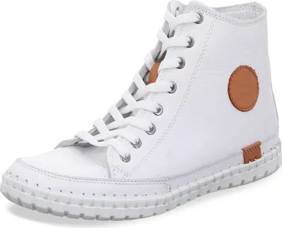Immagine prodotto di Gemini donna stivale stringato zip high top sneaker stivaletto 395160-02, taglia:41 EU, colore:Bianco