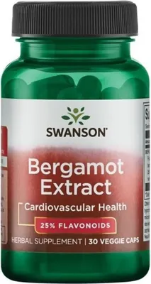 Productafbeelding van VoedingssupplementenSwanson Bergamot Extract 500 Mg (30 capsules) 7233