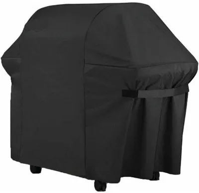 Immagine prodotto di Copertura per barbecue - Tessuto Oxford 210D, telo protettivo per barbecue, resistente ai raggi UV/impermeabile/resistente alle intemperie (147 x 61 x 122 cm)