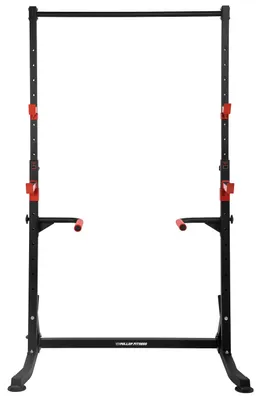 Imagen del producto de Barra de dominadas ajustable - Estación de entrenamiento multifuncional independiente - Capacidad máxima de peso: 150 kg - Metal - Para uso doméstico