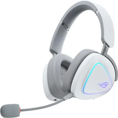 Produktbild von ASUS ROG Delta II White kabelloses RGB Gaming Headset