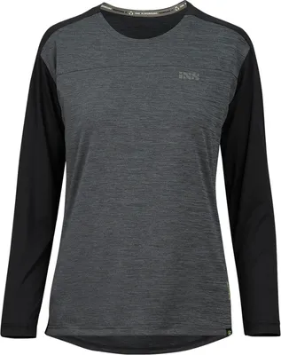 Produktbild von iXS Damen Jersey Flow X Longsleeve , Schwarz Graphit, 36