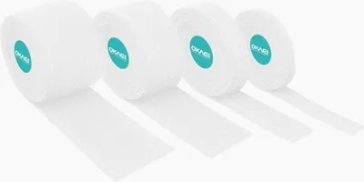 Produktbild von Okaei Gummiband:40mm,30mm,20mm,10mm Breite Gummibänder 4 Stück a 3 M Weiß
