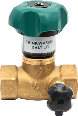 Produktbild von BWT Mondseer Fig. 125II-1/2" M Durchlaufventil, ÖVGW, M-Clip, HACCP*, 1 Stk.