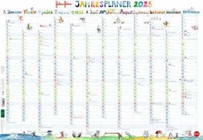 Produktbild von Helme Heine: Posterplaner 2026