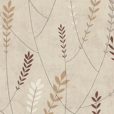 Produktbild von Profhome 791461-GU Landhaus Tapete Floral beige braun weiß grau 5,33 m2