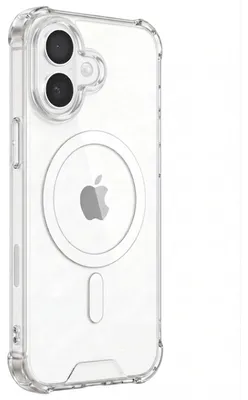 Zdjęcie produktu dla Avizar, etui MagSafe do iPhone 16 Plus, odporne na wstrząsy, z wzmocnionymi narożnikami, przezroczyste
