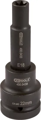 Immagine prodotto di KS TOOLS 3/4" Torx E presa lunga E22 - 450.0453