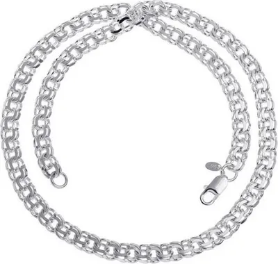 Produktbild von SILBERKETTEN STORE Garibaldikette 8,5mm - 925 Silber, Länge wählbar von 40-100cm - 50cm