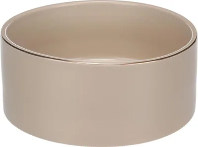 Produktbild von Flamingo Futter- und Trinknapf Eram rund beige für Hunde